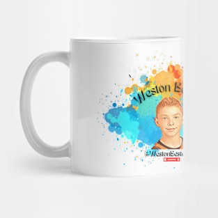 Weston Beston Merch Black Font Mug